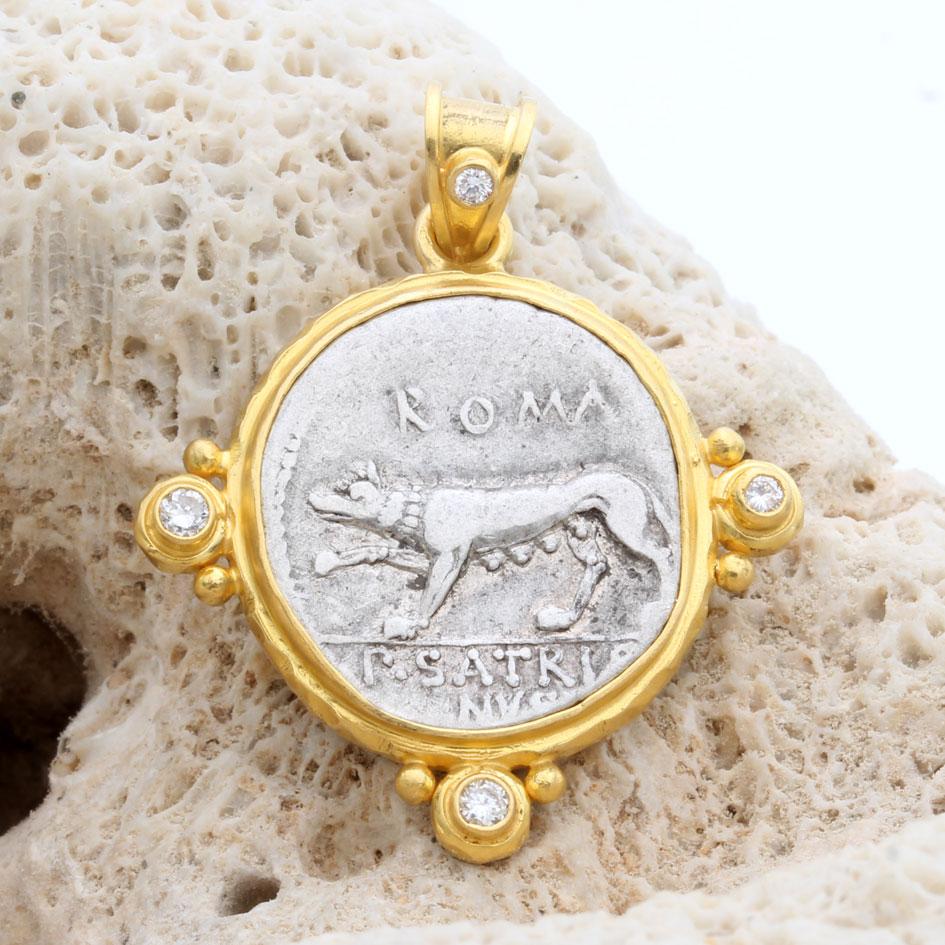 Cette authentique pièce d'argent 