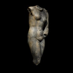 Ancient Roman, 2nd Century AD. Torso of Venus in Thassos marble