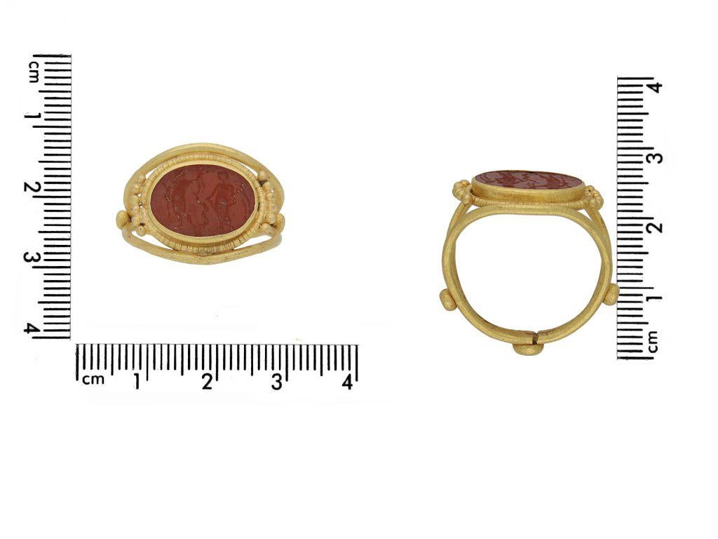 anello sigillo romano