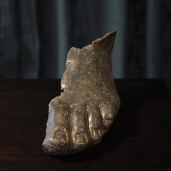 Ancient Roman Bronze Foot Fragment 1st-2nd Century AD