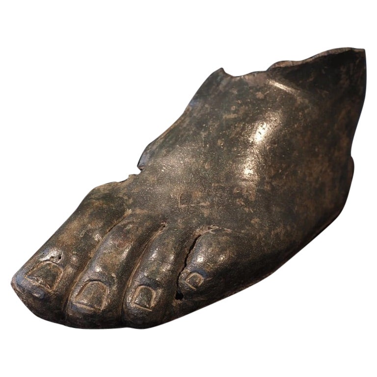 Ancient Roman Bronze Foot Fragment A.D. 1st-2nd Century
