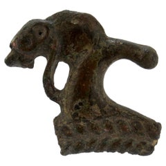 Ancient Roman Bronze Handle or Artifact