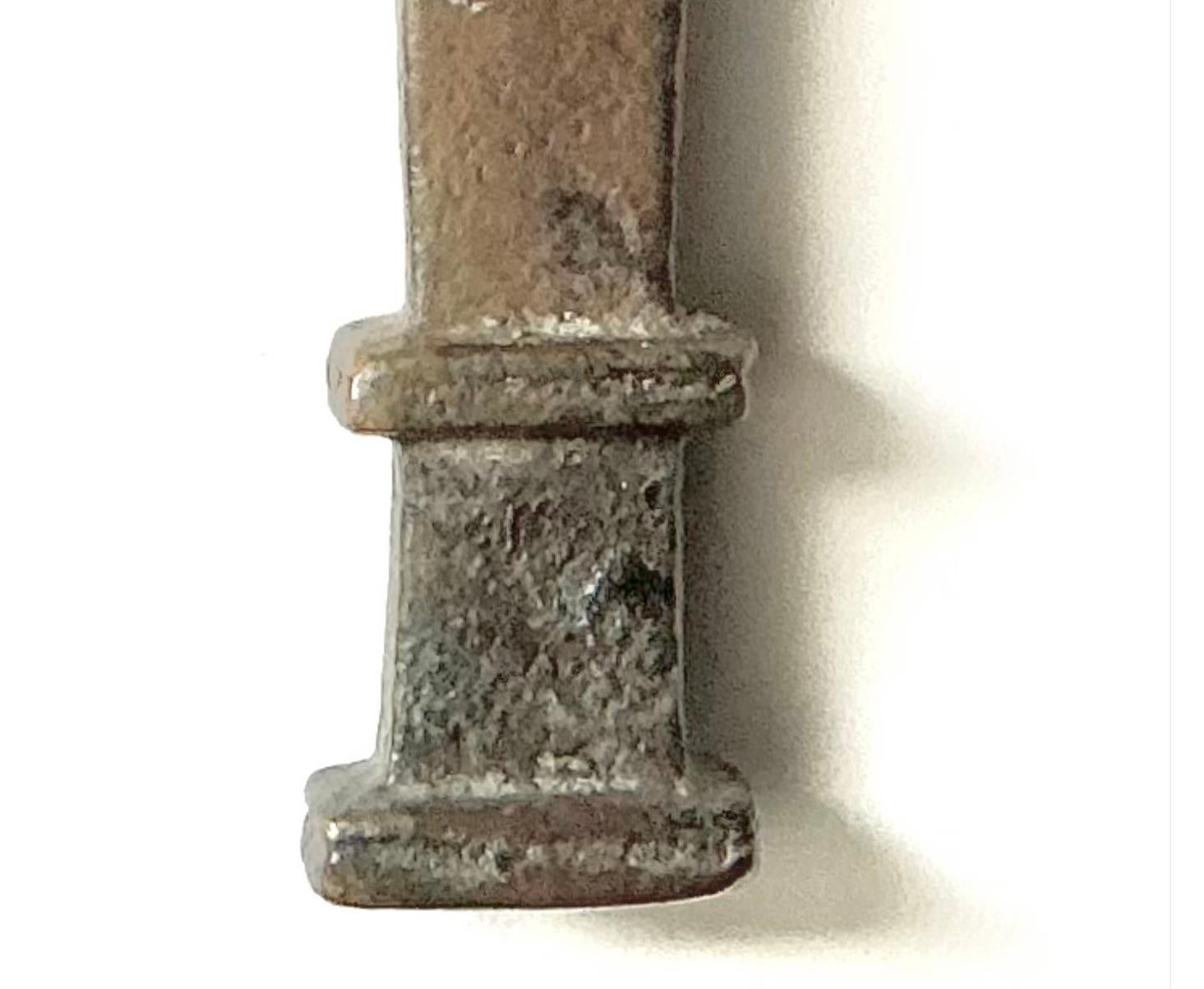 18th Century and Earlier Ancient Roman Bronze Herm on Stand, 1st-4th Century AD For Sale