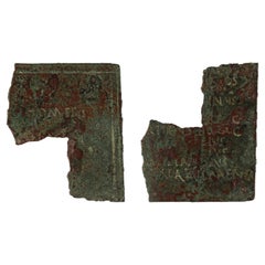 Roman Bronze Military Diploma 'Fragment' Awarded to an Auxiliary Soldier