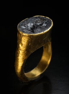 Ancient Roman Emperor Nerva Intaglio Ring, 96–98 AD Ref: 912428
