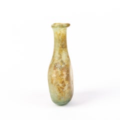 Ancient Roman Glass Bottle 1st Century AD