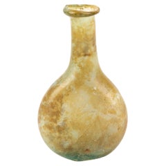 Ancient Roman Glass Bottle 1st Century AD
