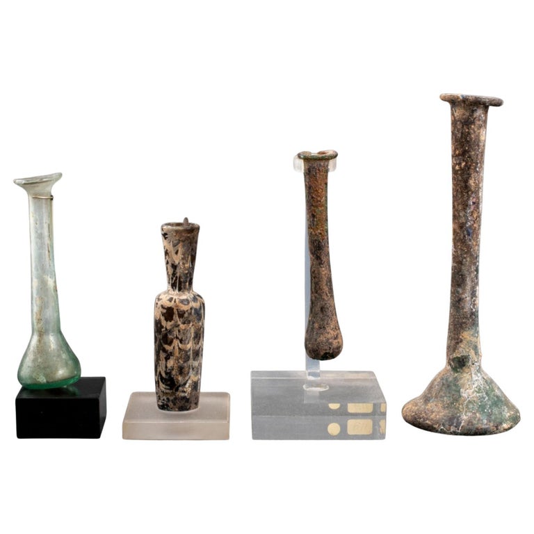 Louis Mendez Art Pottery Bottle Vase, Signed at 1stDibs
