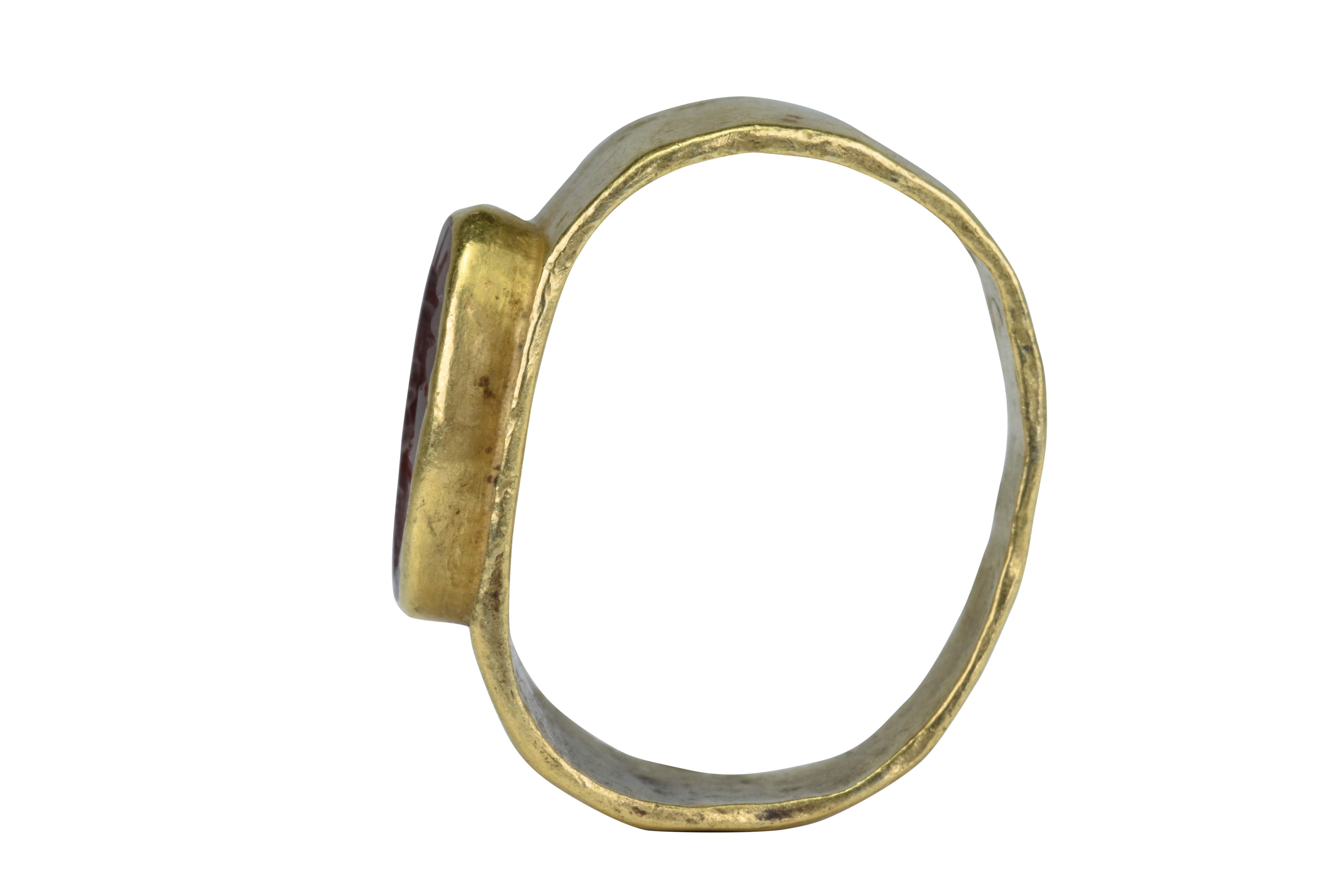 roman gold ring