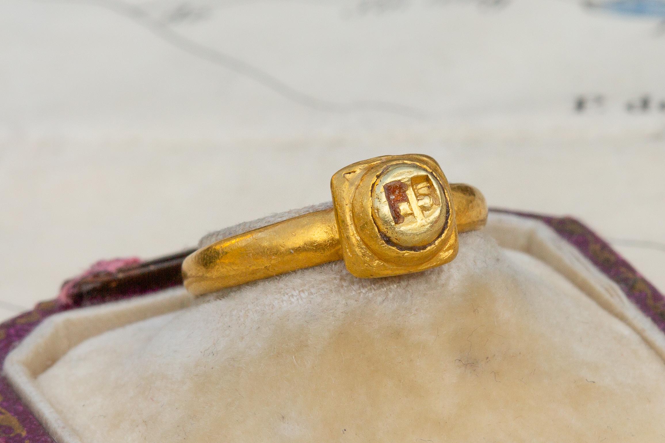 bague romaine antique