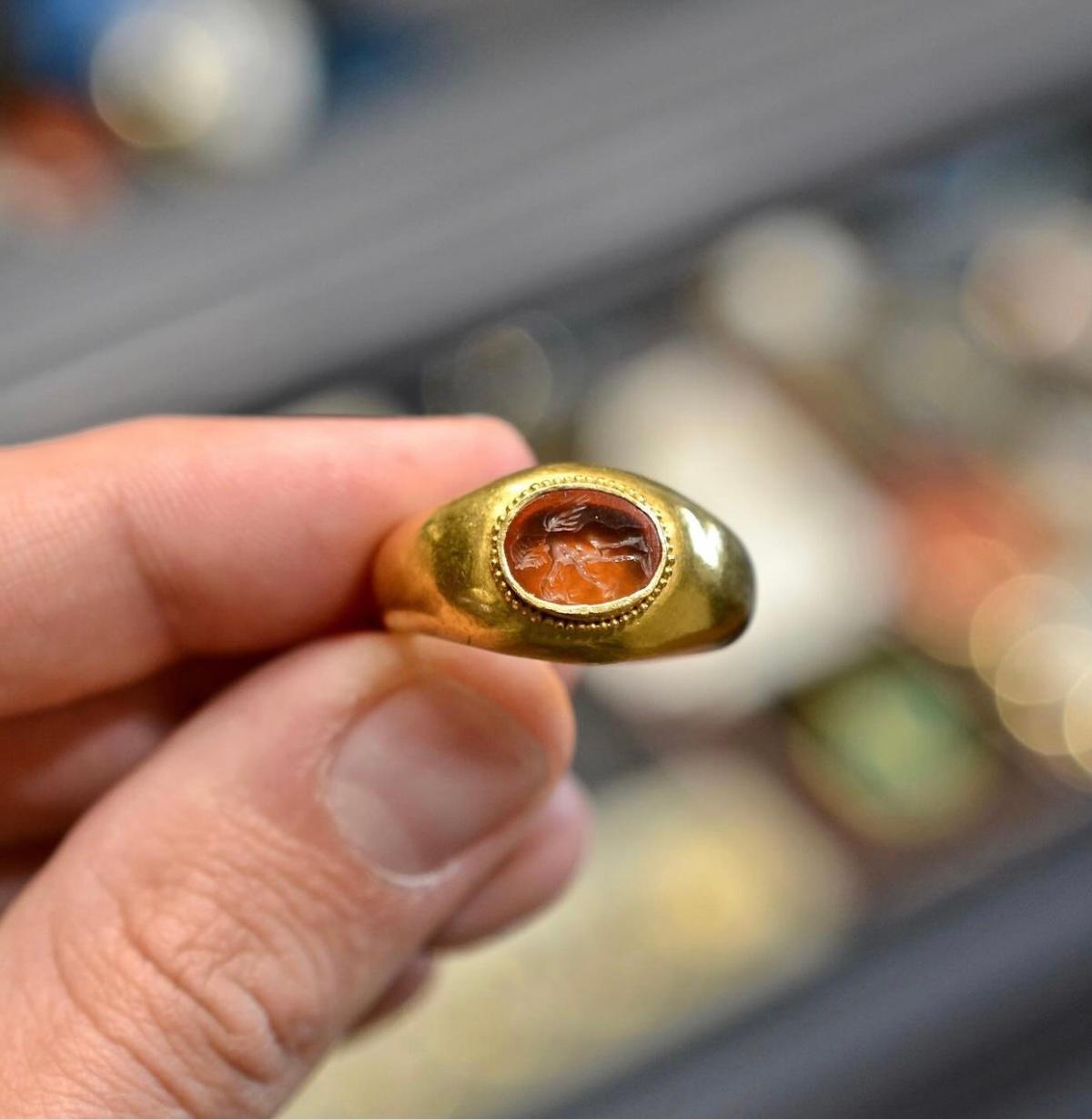 anello romano antico