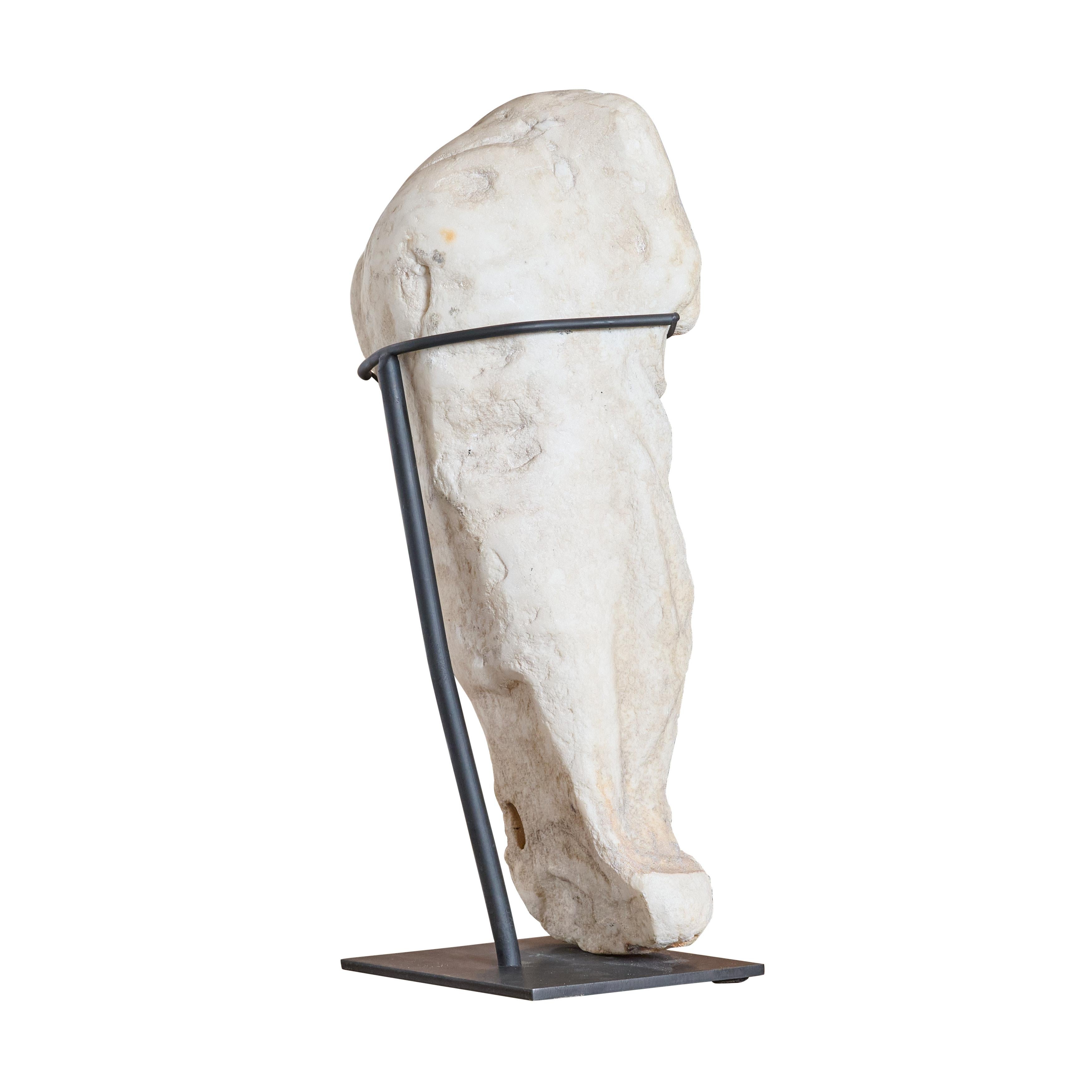 18th Century and Earlier Ancient Roman Marble Sculpture For Sale