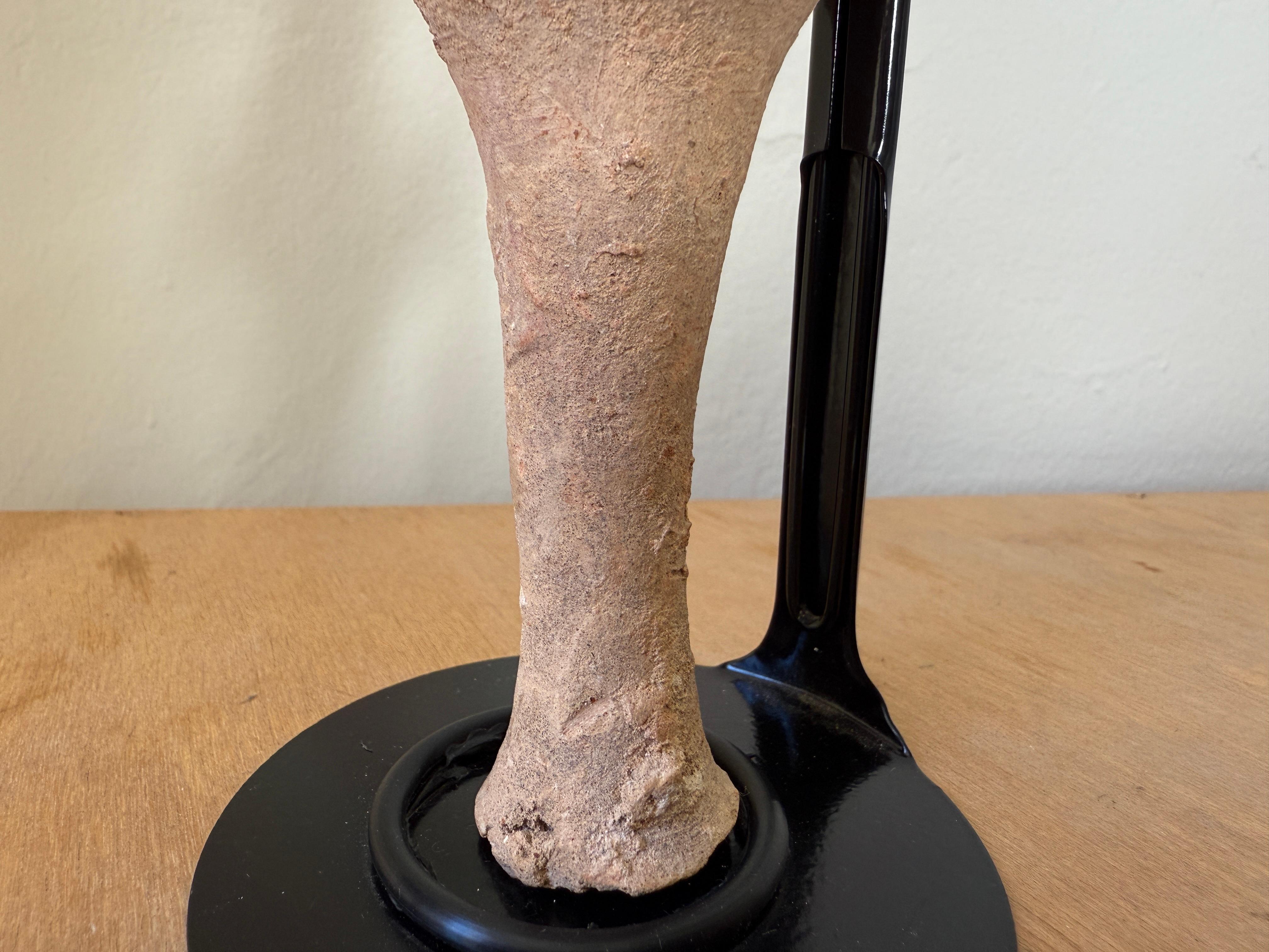Clay Hellenistic pottery vial from Israel, circa 3rd-1st century BC For Sale