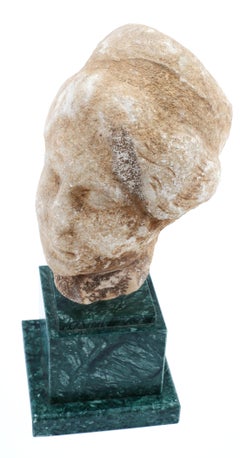 Ancient Roman Portrait Bust of Empress Faustina Major from the Second Century AD
