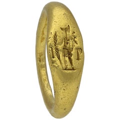 Ancient Roman Signet Ring, 2nd-3rd Century AD