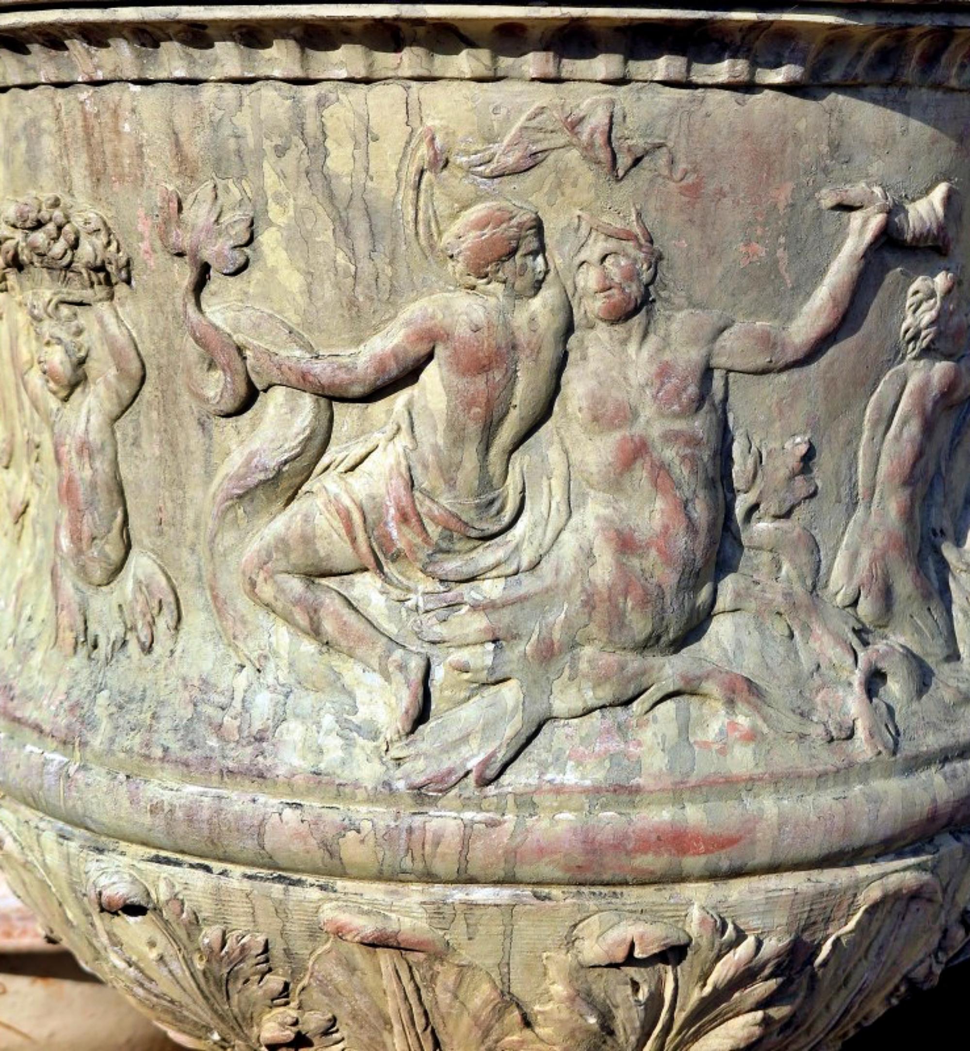 
VASE ROMAIN ANTIQUE DE LA BACCANALE (COLLECTION DU LOUVRE) REPRODUCTION 1:1
début du 20e siècle
Grands vases d'origine romaine appelés 