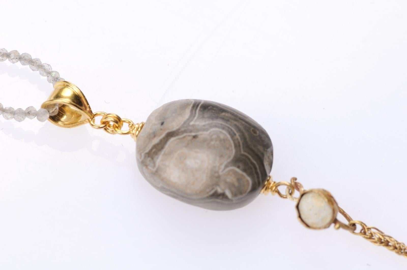 Bead Ancient Scaraboid & Roman Jewelry Pendant For Sale