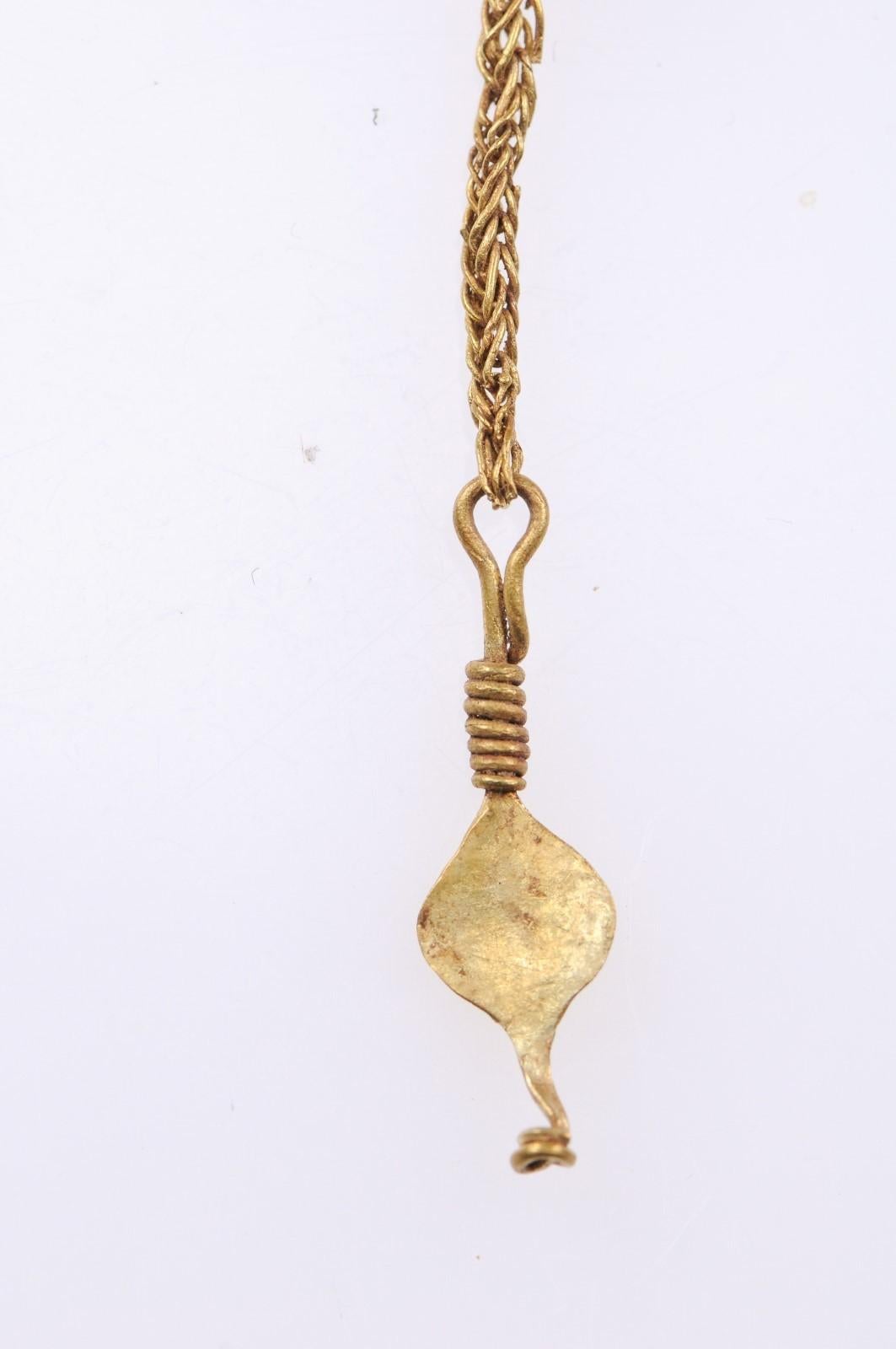 Ancient Scaraboid & Roman Jewelry Pendant For Sale 1