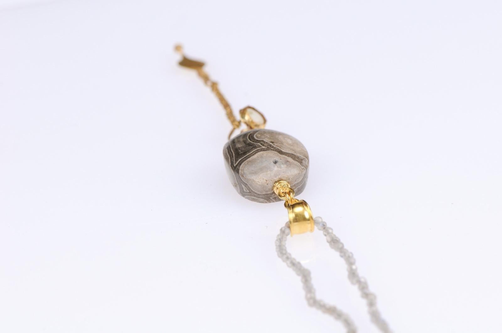 Ancient Scaraboid & Roman Jewelry Pendant For Sale 2