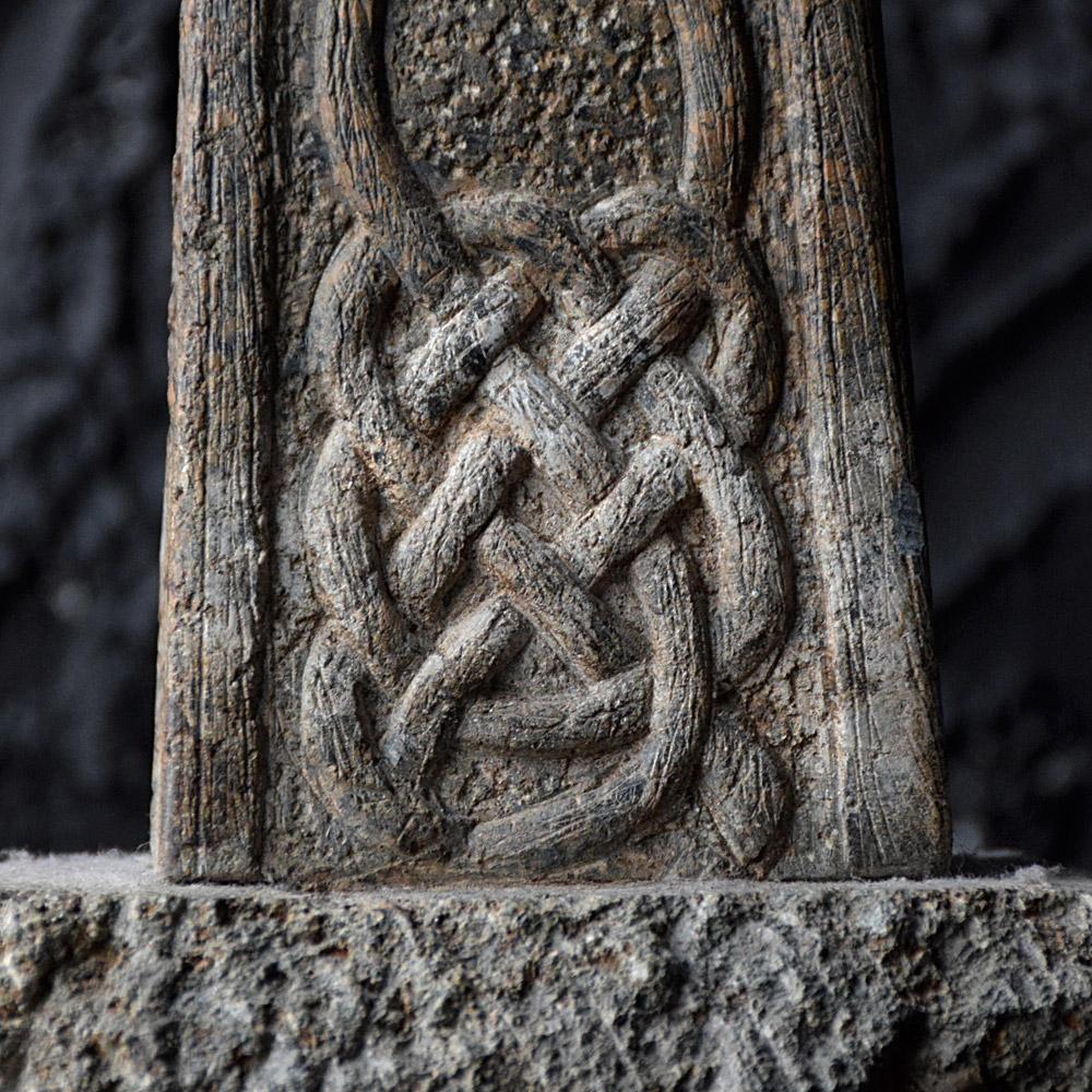 Ancient Serpentine Celtic Cross 2