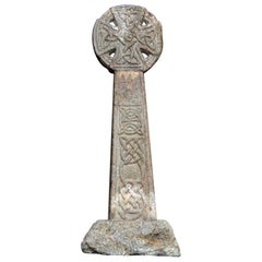 Antique Ancient Serpentine Celtic Cross