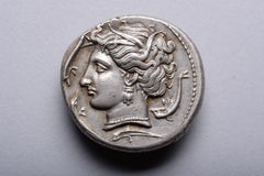 Ancient Silver Coin from Carthage
