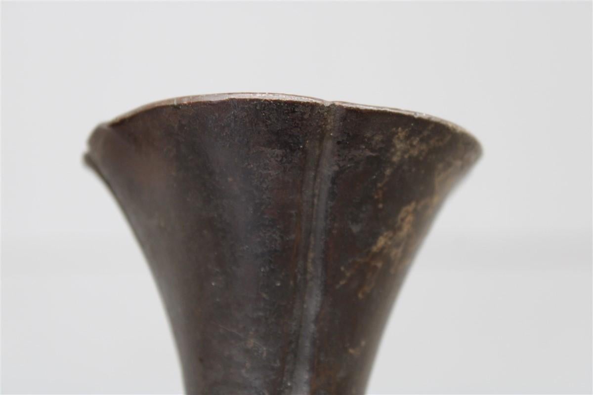 Antike Vase aus massiver Bronze mit chinesischen oder japanischen Elefanten aus der Antike im Angebot 11