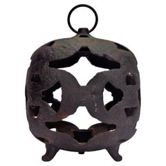 Japanese Iron Candle Lantern