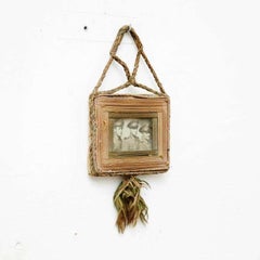 Cadre textile ancien