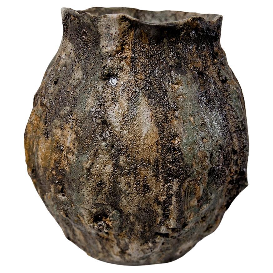 Ancient Vessel- Deep Earth Vase