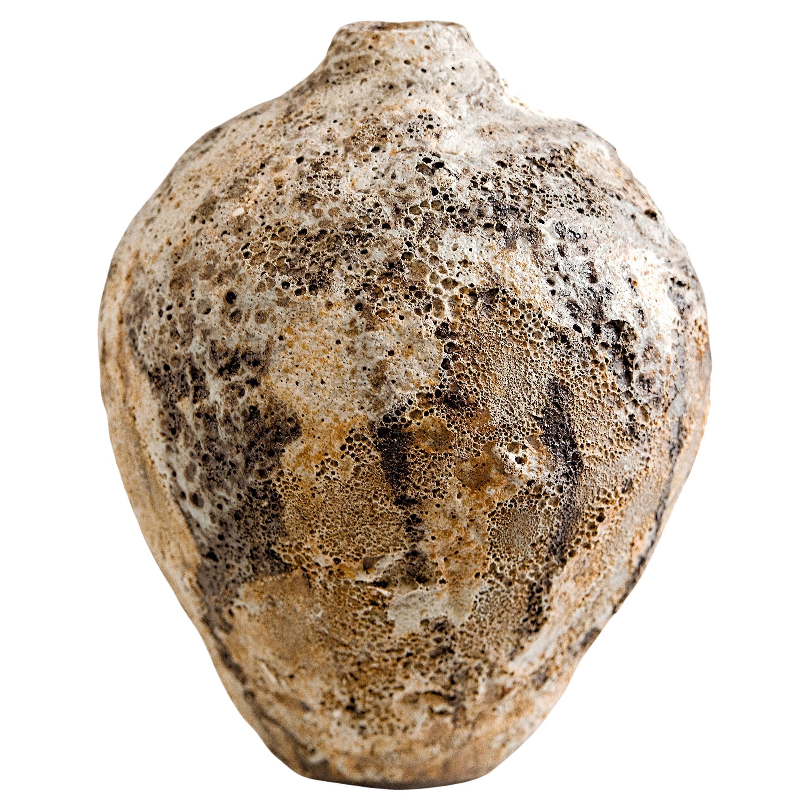 Ancient Vessel- handmade Lava Vase II