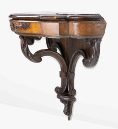 Consolle murale ancienne, 19e siècle