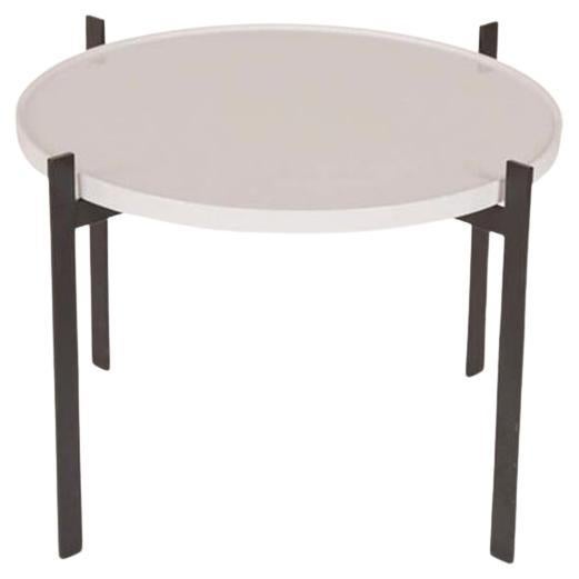 Ancient White Porcelain Single Deck Table by OxDenmarq