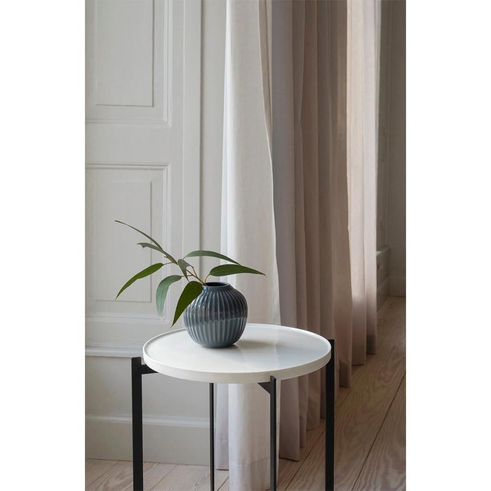 Other Ancient White Porcelain Small Deck Table by OxDenmarq