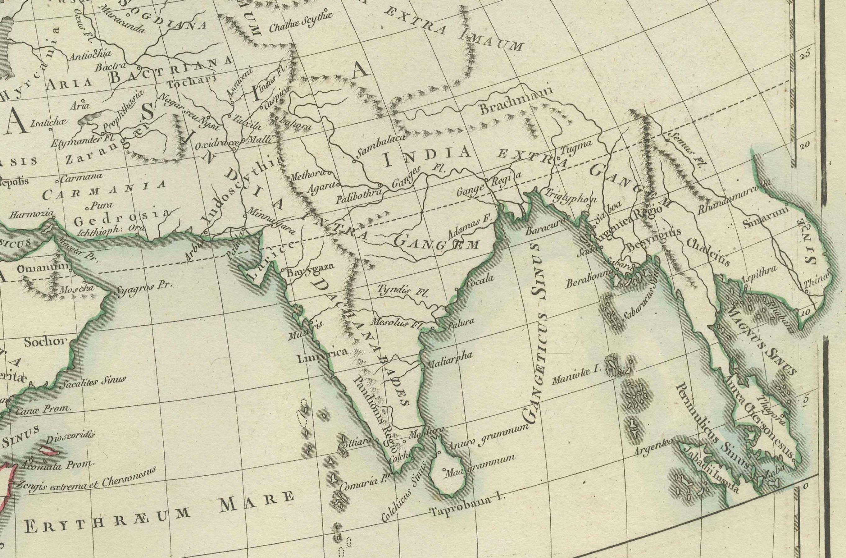Ancient World Map: Europe, Africa & Asia - 1802 Tardieu Atlas In Good Condition For Sale In Langweer, NL