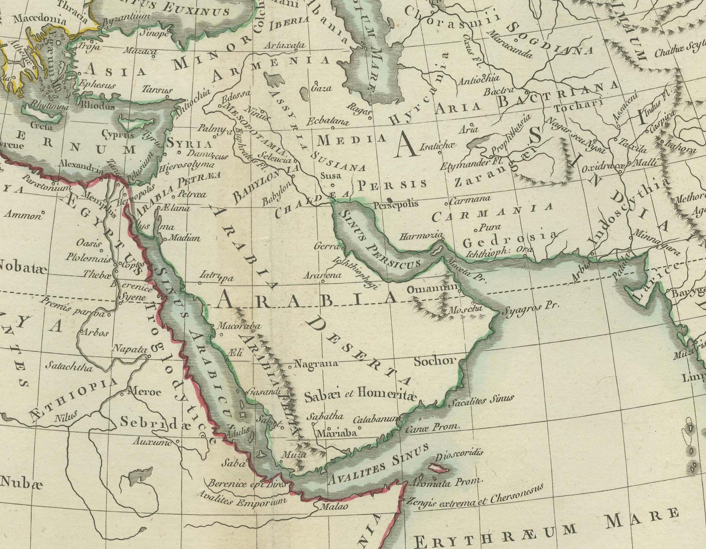 Paper Ancient World Map: Europe, Africa & Asia - 1802 Tardieu Atlas For Sale