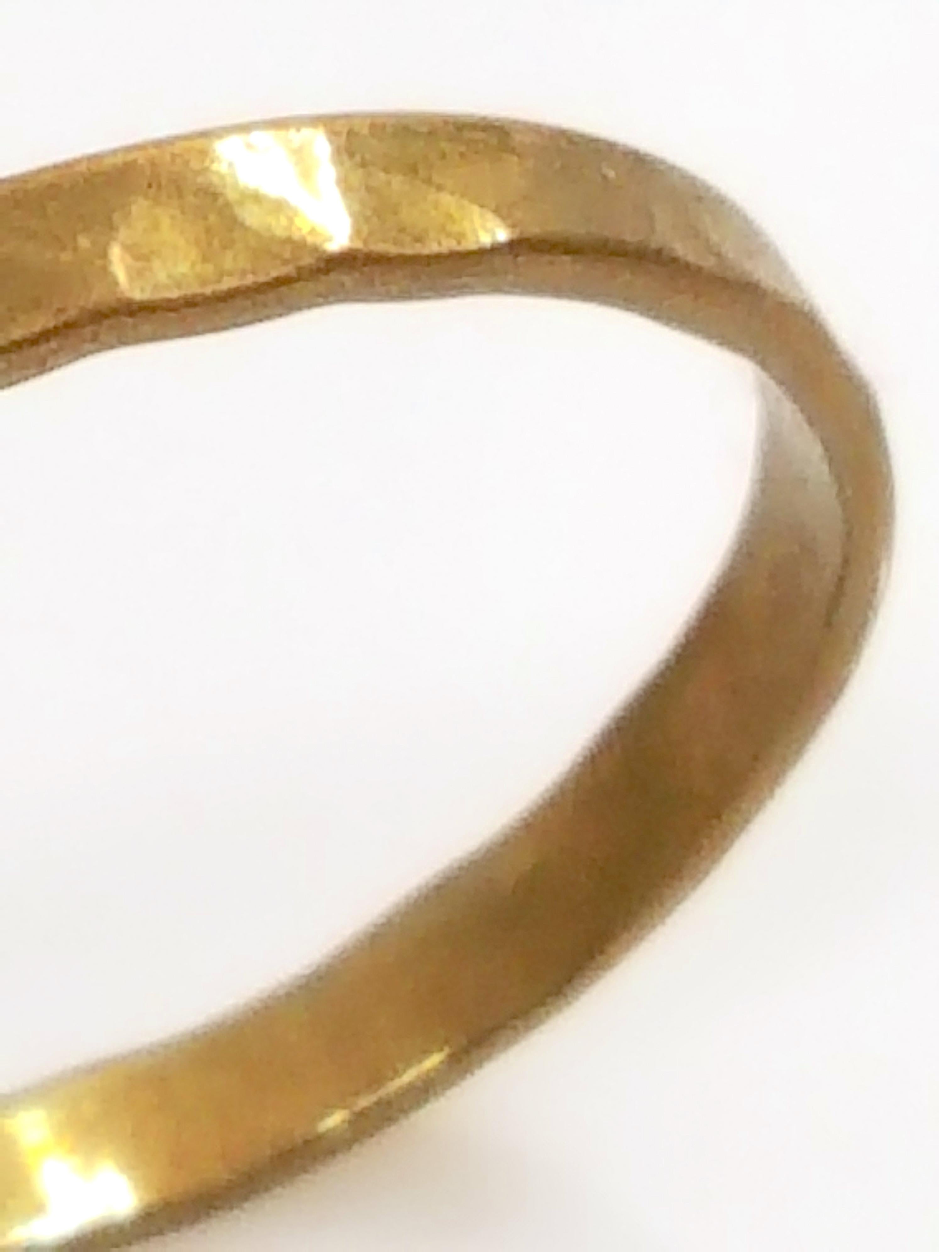 Women's or Men's AncientGreekStyle Sculptural OpenWork BezelSetLapisCabochon Handmade Gold Ring For Sale