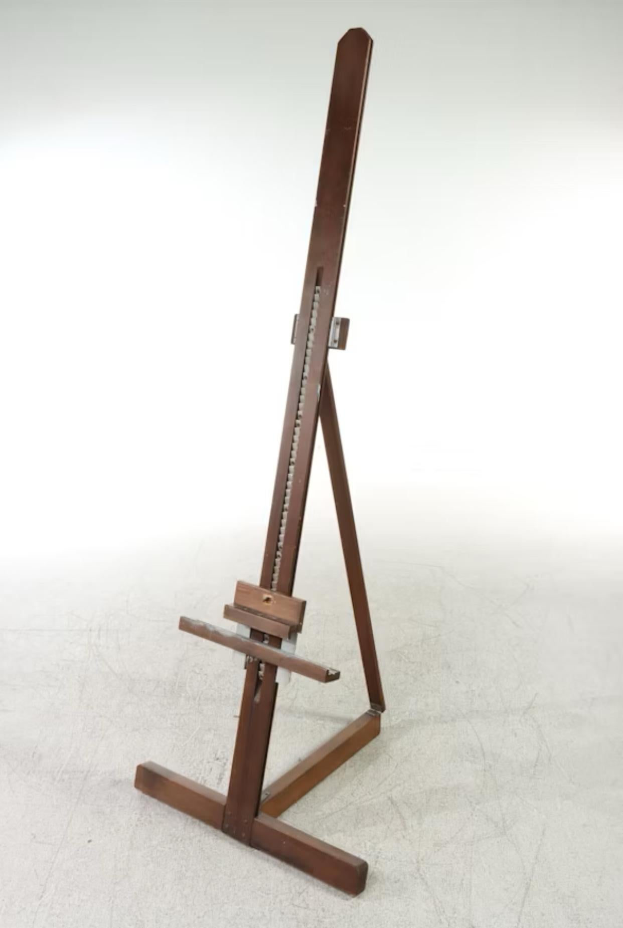 Mid-Century moderno Cavalletti in legno Anco Bilt, metà o fine del XX secolo in vendita