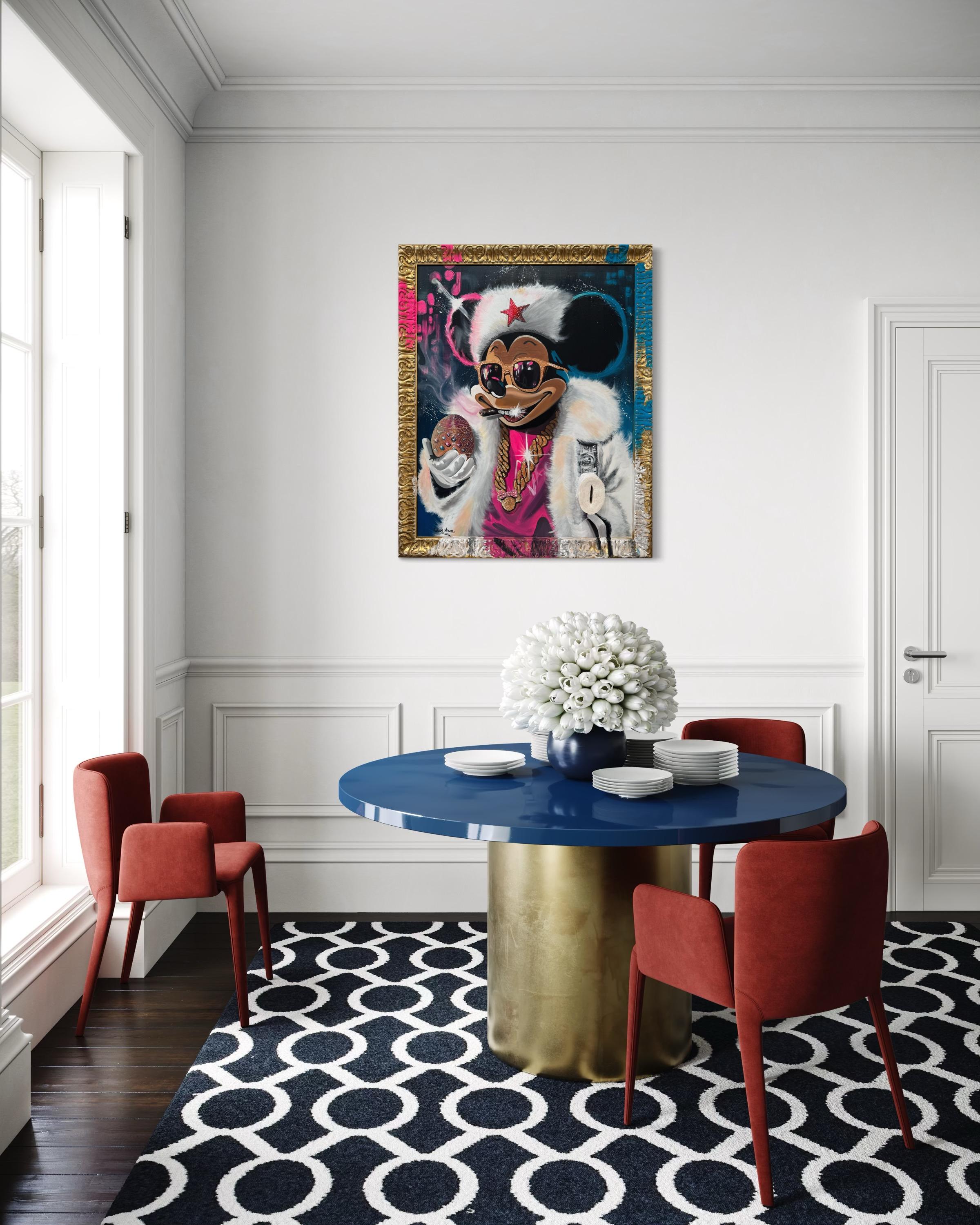 KING OF THE STREETZ “Once upon a time… I took over.” - Painting by Ancsa Weide 