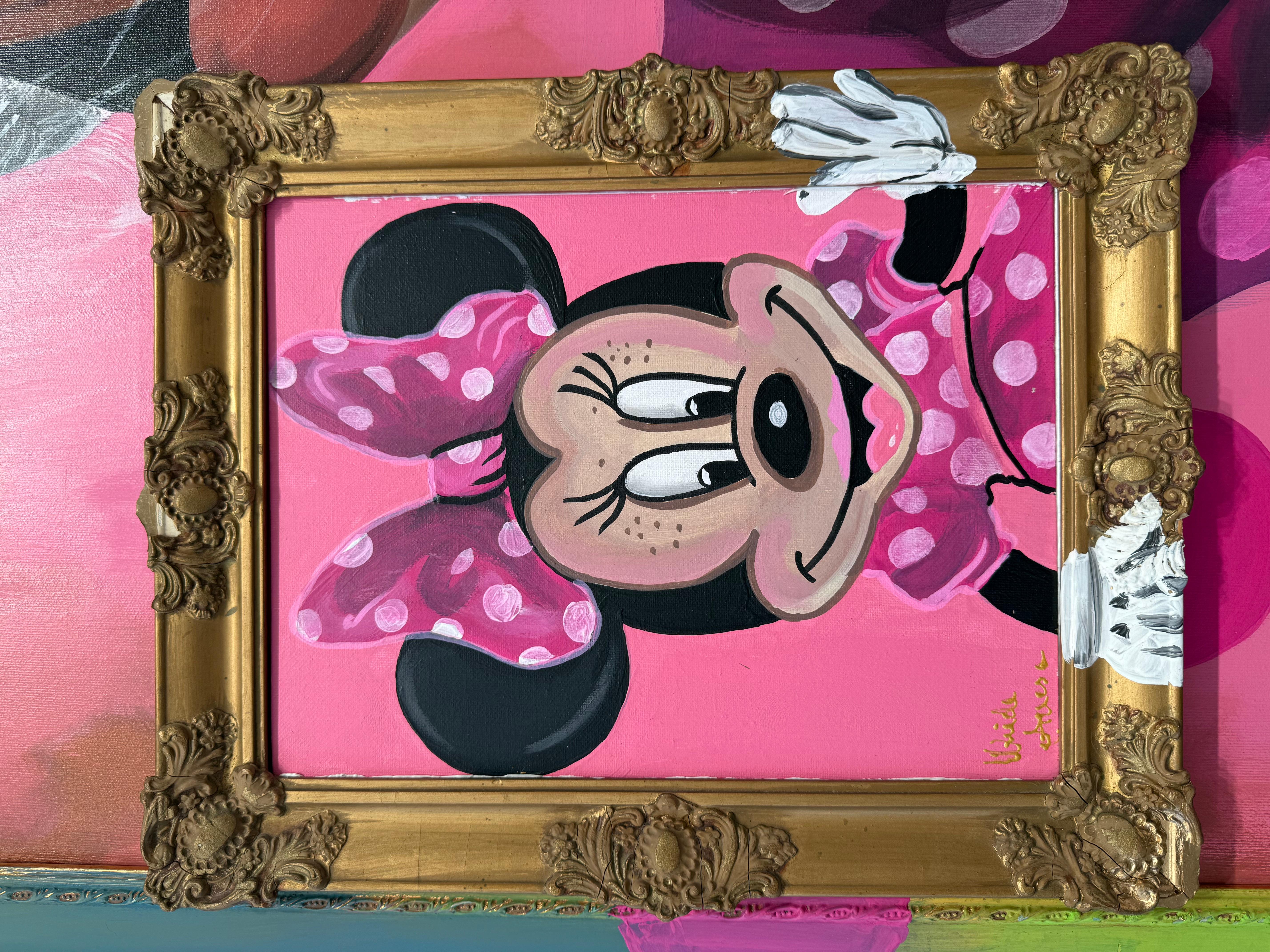 Minnie's Forever Bow - Pop Art Painting by Ancsa Weide 