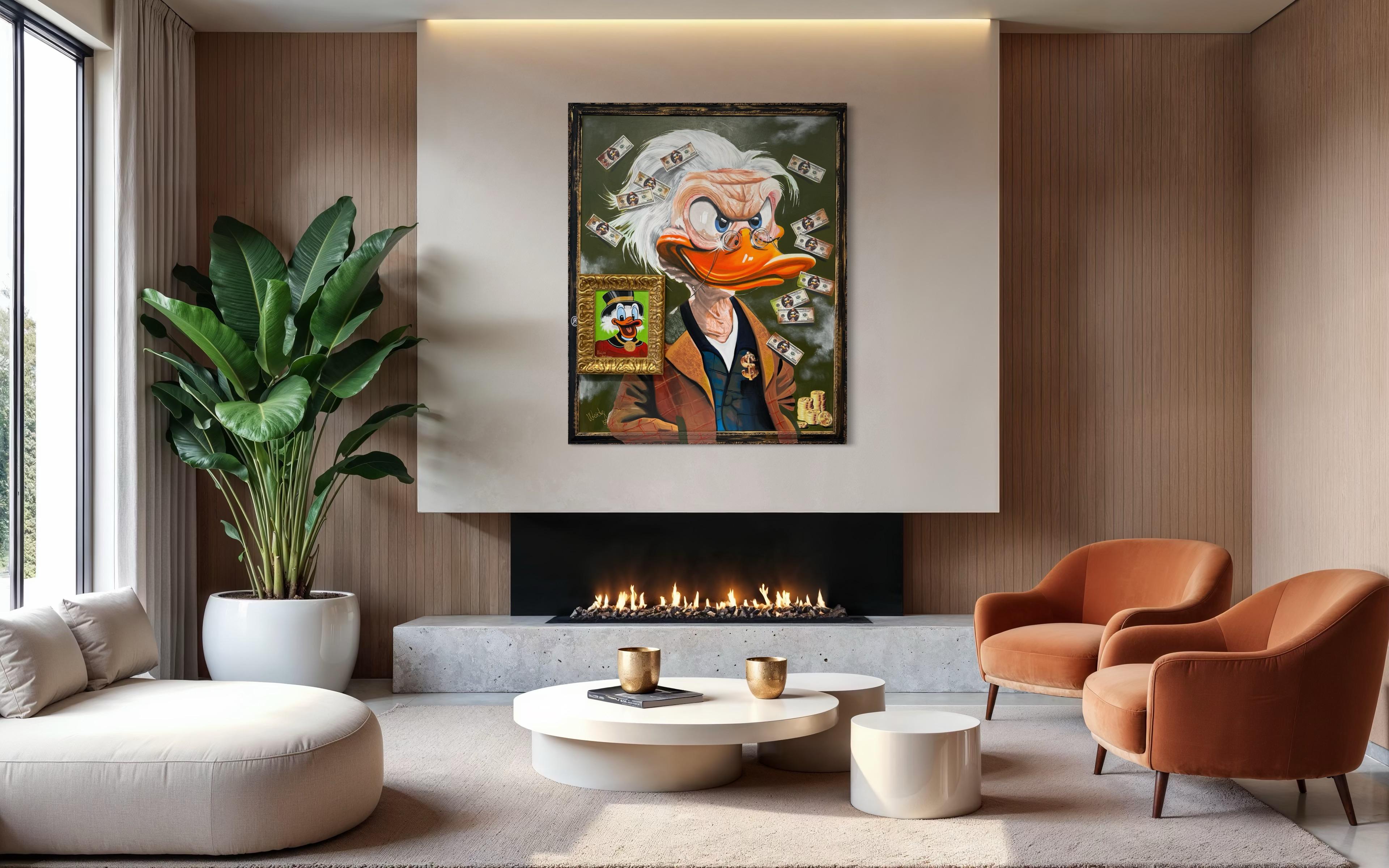 The End of the Collection - Painting by Ancsa Weide 