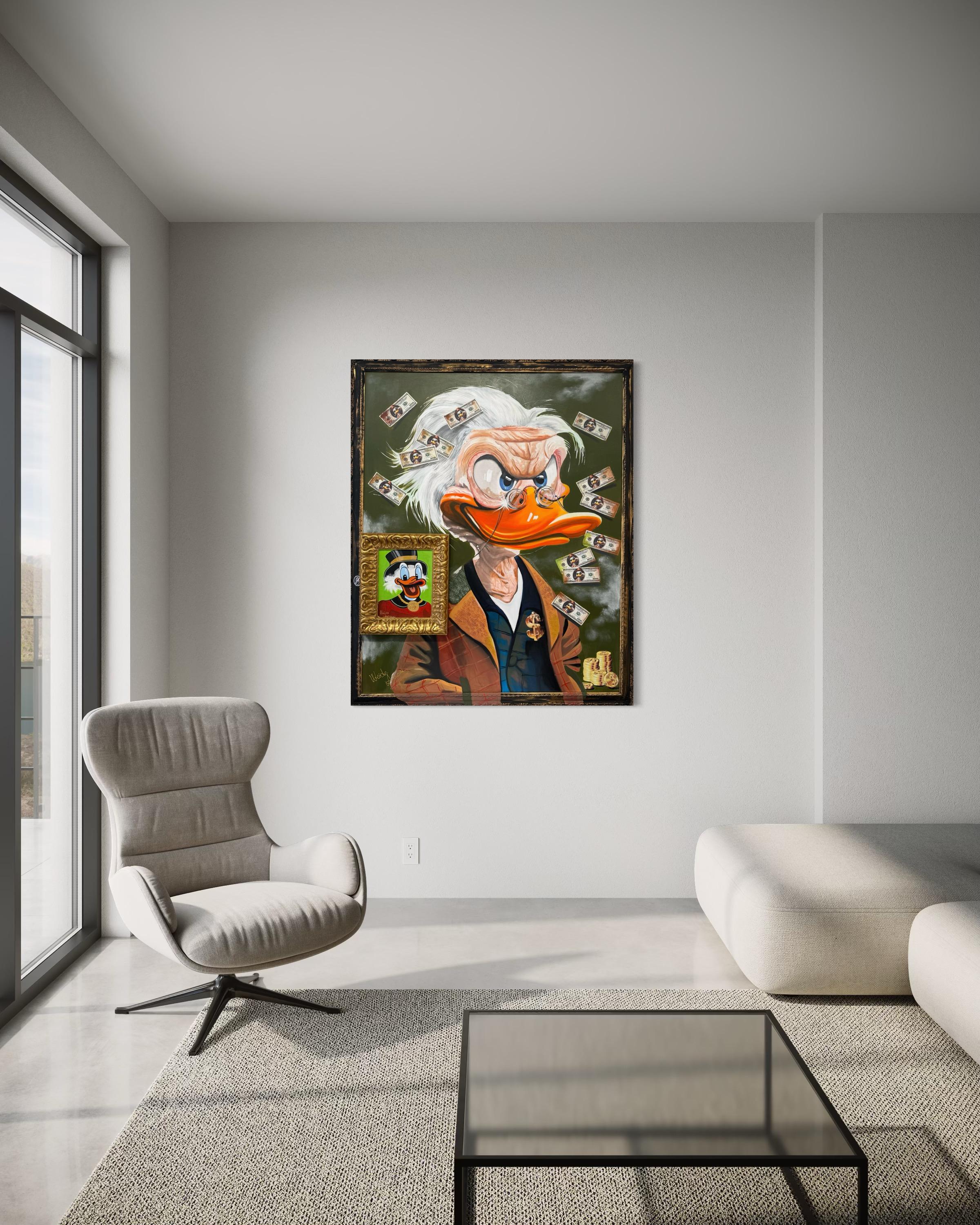 The End of the Collection - Pop Art Painting by Ancsa Weide 