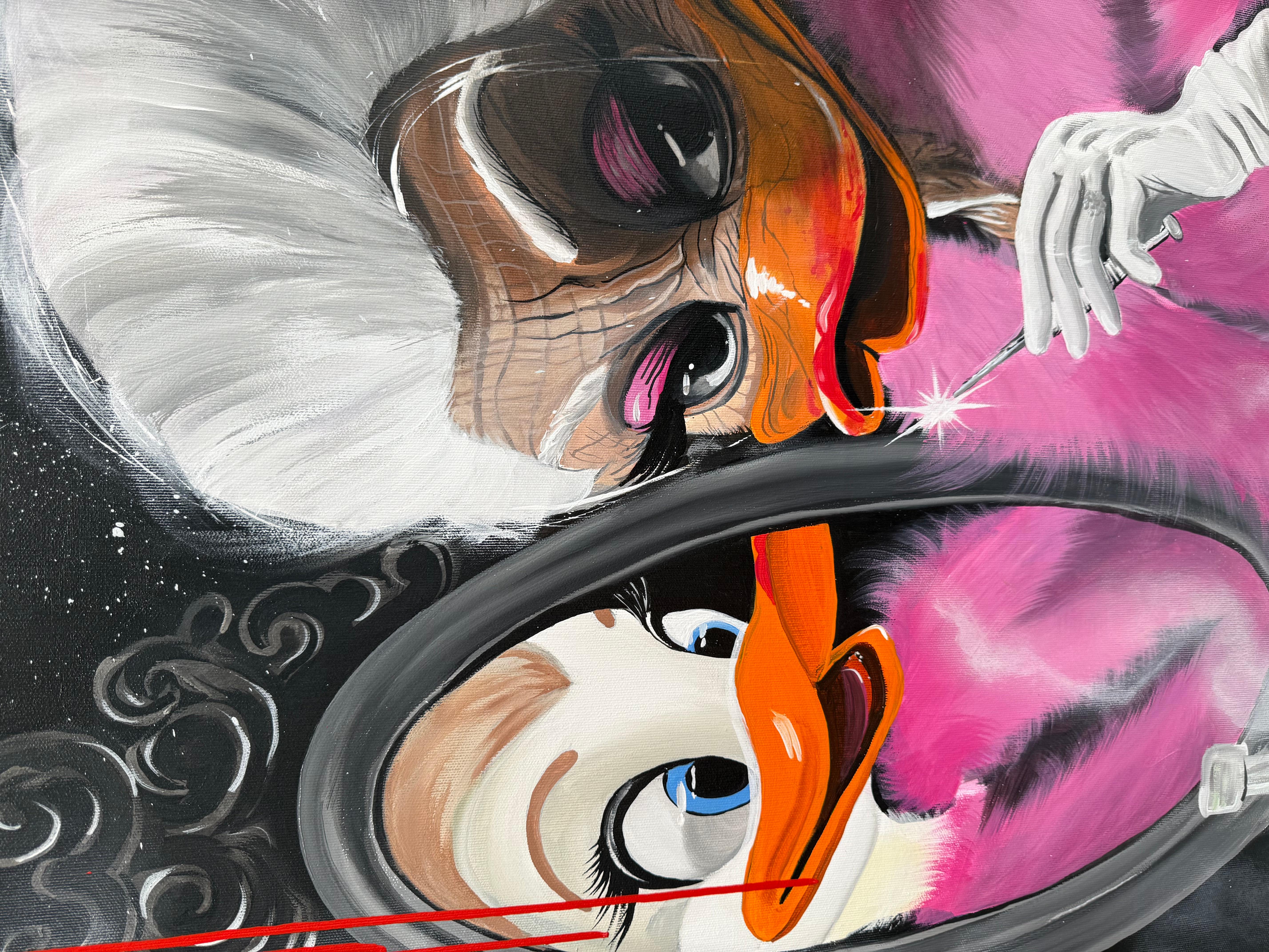 The Substance - Pop Art Painting by Ancsa Weide 