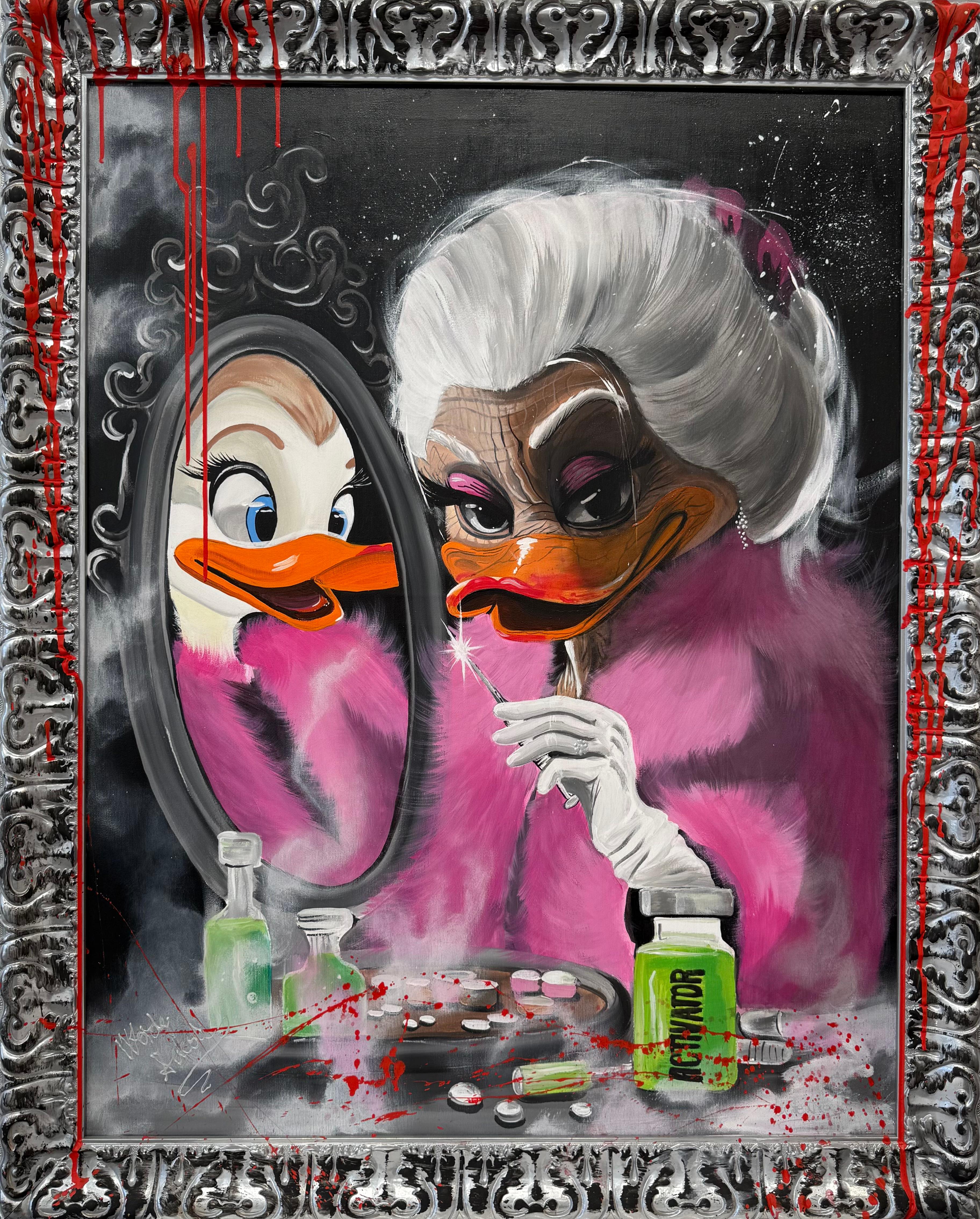 Ancsa Weide  Portrait Painting - The Substance