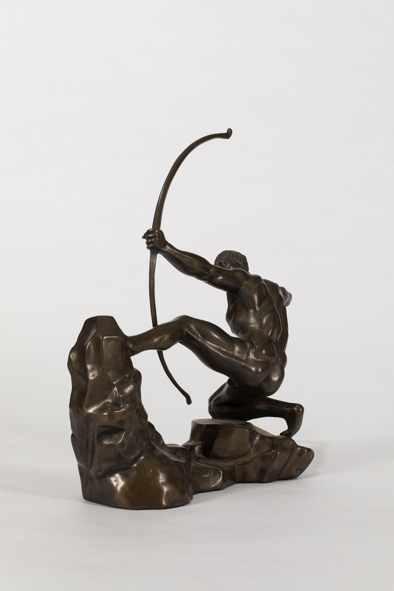 Hercules the Archer - Sculpture by Émile Antoine Bourdelle