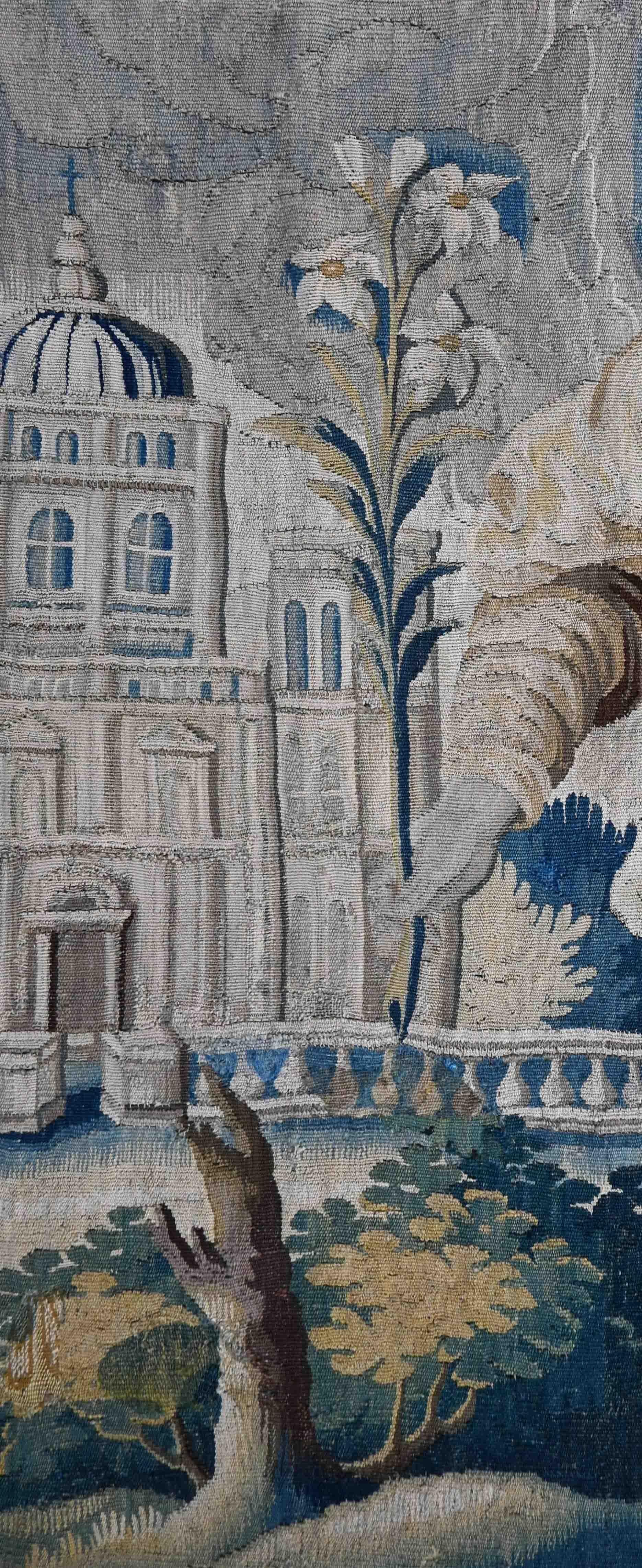 E un grande segno apparve nel cielo, Apocalisse 12 - Arazzo Fiammingo 17° N 1525 in vendita 1