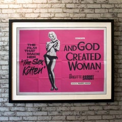 And God Created Woman, Unframed Poster, 1957