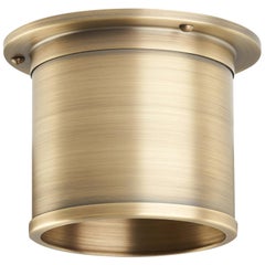 Compton Spot Diffuser, Aged Brass Recessed Spot Light Shade - Shade Only