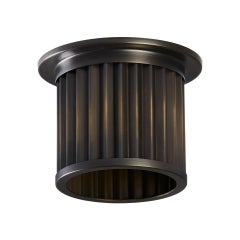 And Objects Littleton End Cap Spot Diffuser, Brass Bronze Recess Light Shade