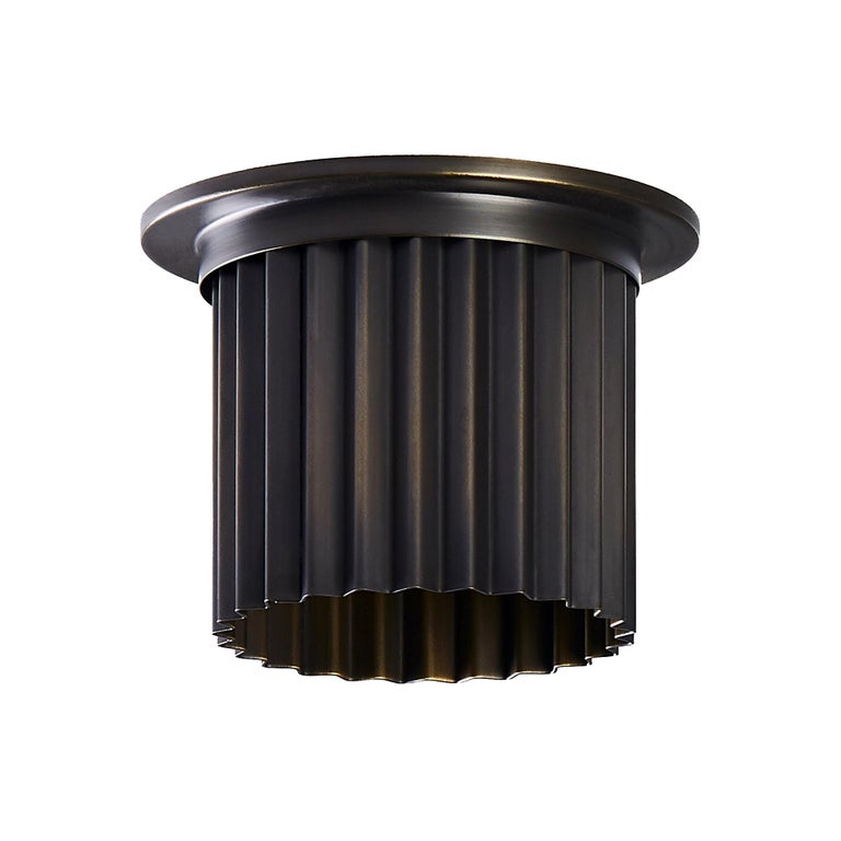 And Objects Littleton Spot Diffuser, Brass Bronze Recess Spot Light